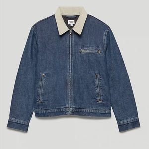 Aritzia Sunday Best “Detroit” Denim Jacket, Dark Blue, XXS
